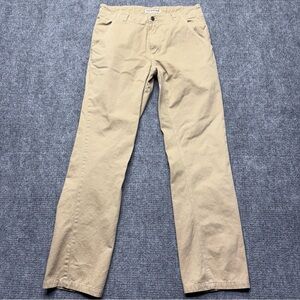 Kavu Pants Mens 34x32 Khaki Straight Leg 100% Cotton Outdoor Casual Hiking